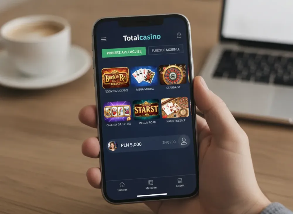 Totalcasino aplikacja - pobieranie i funkcje mobilne