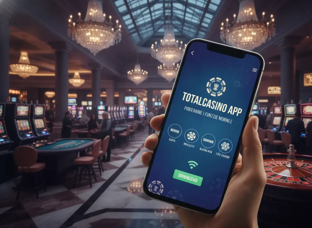 Totalcasino aplikacja - pobieranie i funkcje mobilne